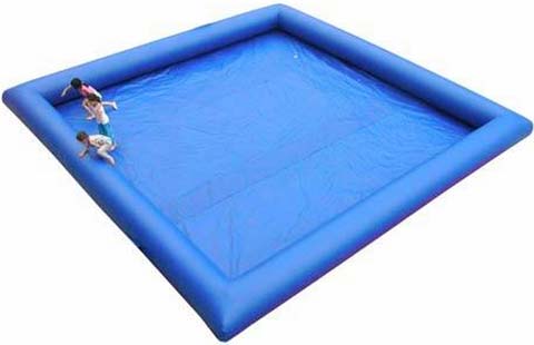 inflatable slide and pool