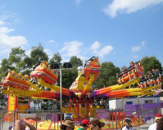 family park techno jump ride