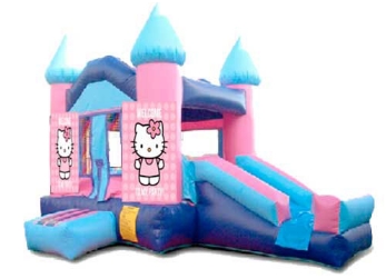 Buy Hello Kitty Pink Inflatable Bouncy Castle for Sale from Beston