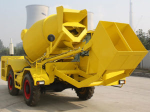 self loading concrete mixer truck