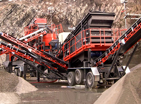 mobile crushing & screening plant