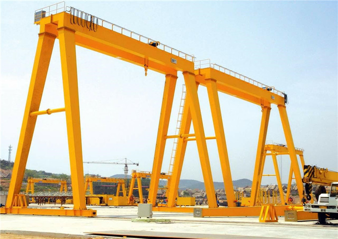 Price double girder gantry cranes 10 tons