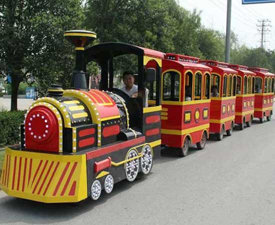Large carnival trains