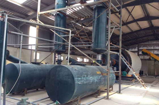 Tires Pyrolysis Plant In Jordan