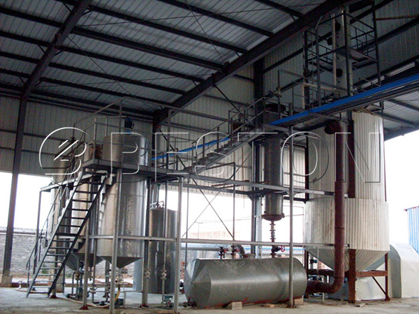 Beston Plastic Waste To Diesel Production Line