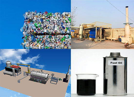 plastics to oil