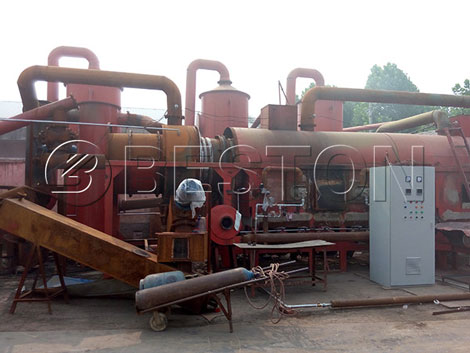 continuous carbonization furnace